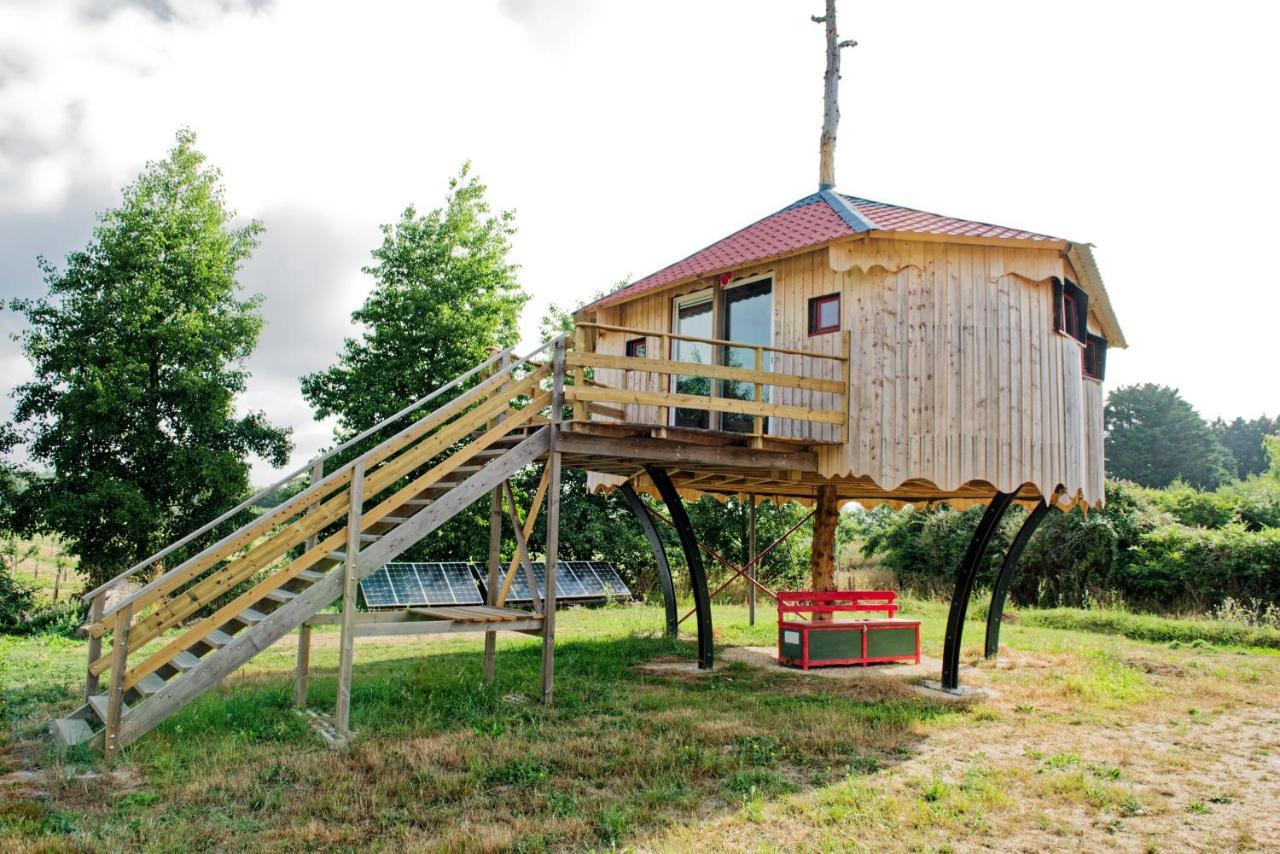 Yourte Roulotte Et Gite De La Laita Clohars-Carnoët Exterior foto