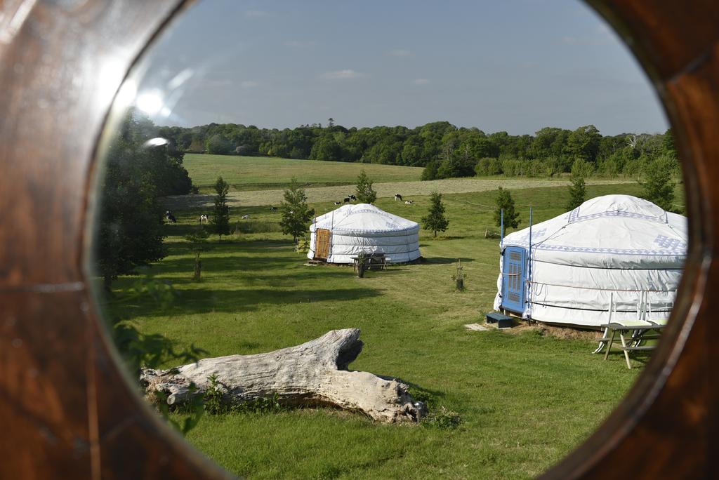 Yourte Roulotte Et Gite De La Laita Clohars-Carnoët Exterior foto