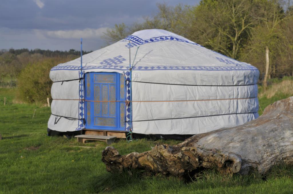 Yourte Roulotte Et Gite De La Laita Clohars-Carnoët Exterior foto